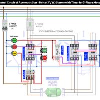 Automatic Star Delta Circuit Control Diagram With Timer Pdf